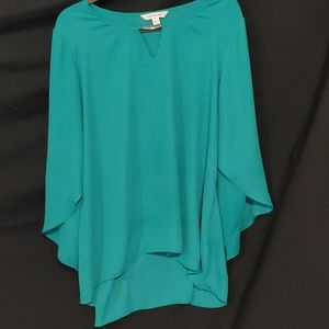 Counterparts Woman's Blouse, Green, size XL